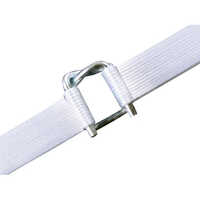 Polyester Cord Strap - Woven Polyester Fibers, Shock Absorbent, Re-tensionable, Matte Finish With Embossed Design
