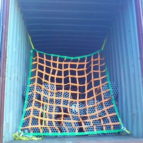 Yellow Industrial Cargo Nets