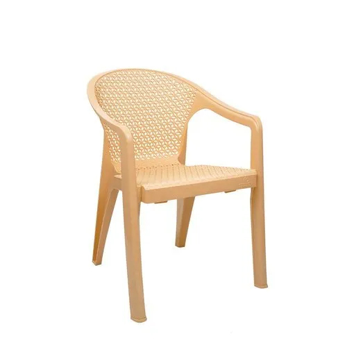 Nilkamal Brown Plastic Chair