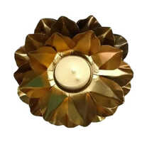 Brass T Light Candle Holder