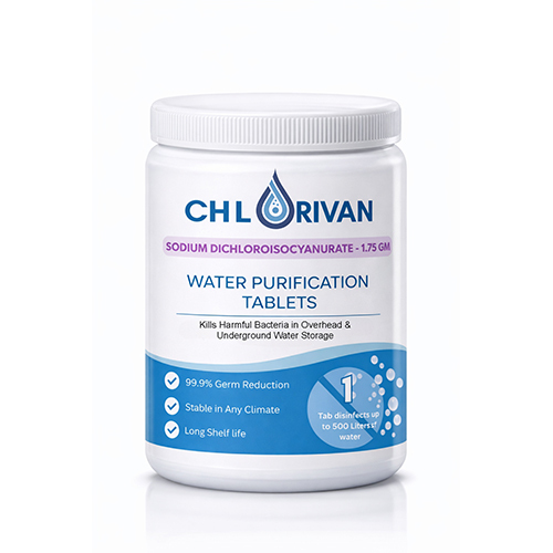 1.75Gm Sodium Dichloroisocynurate Tablet - Drug Type: External Use Drugs