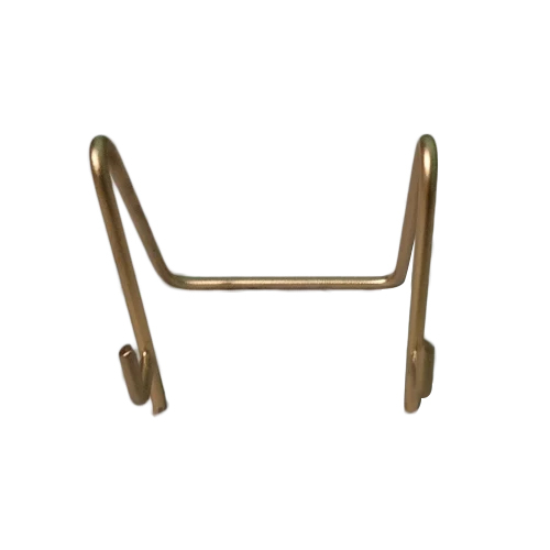Iron Mobile Stand - Iron Material Compact Size Golden Color - Convenient For Charging & Data Transfer Perfect For Viewing Videos And Reading E-books