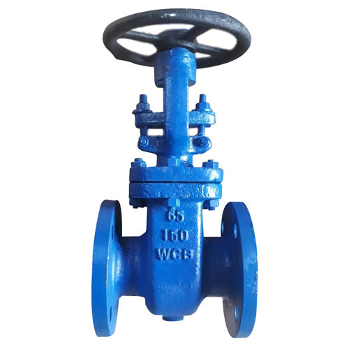 Blue Industrial Gate Valve