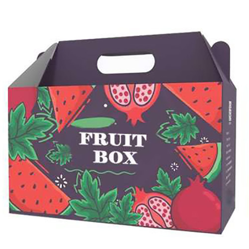 Commercial Fruit Packaging Box - Laminated Material, Square Shape, Various Sizes Available | Embossed Surface Handling for Enhanced Aesthetics