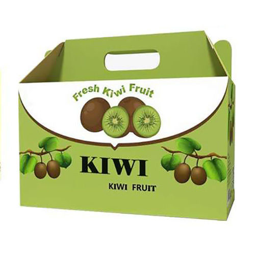 Laminated Material Kiwi Fruit Packaging Box at Best Price in