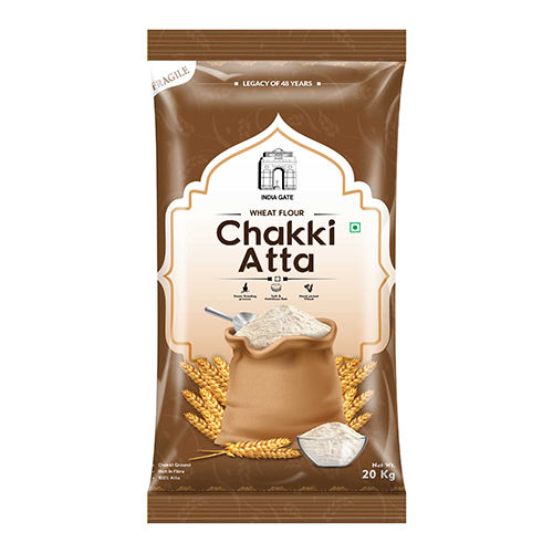 India Gate Chakki Flour Packaging Pouch
