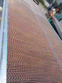 95 GSM Brown Evaporative Cooling Pad