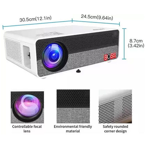 7000 lm Lifetime Portable Projector