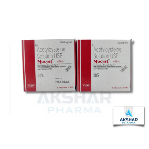 Mucyst 1000 mg Injection