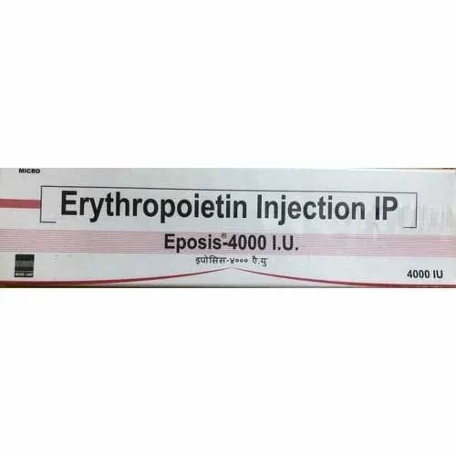 Erythropoietin Injection IP - Liquid Formulation, Appropriate Dosage Guidelines, Cold & Dry Storage, Universal Suitability