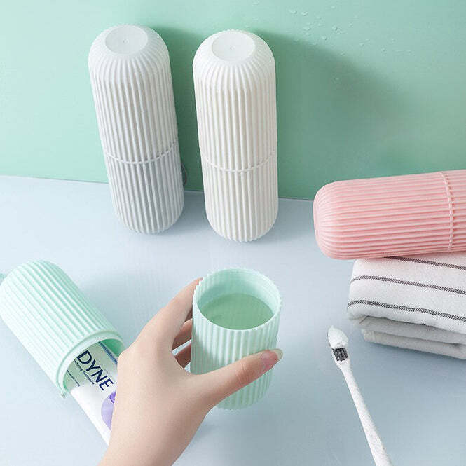 CAPSULE TOOTHPASTE CASE HOLDER