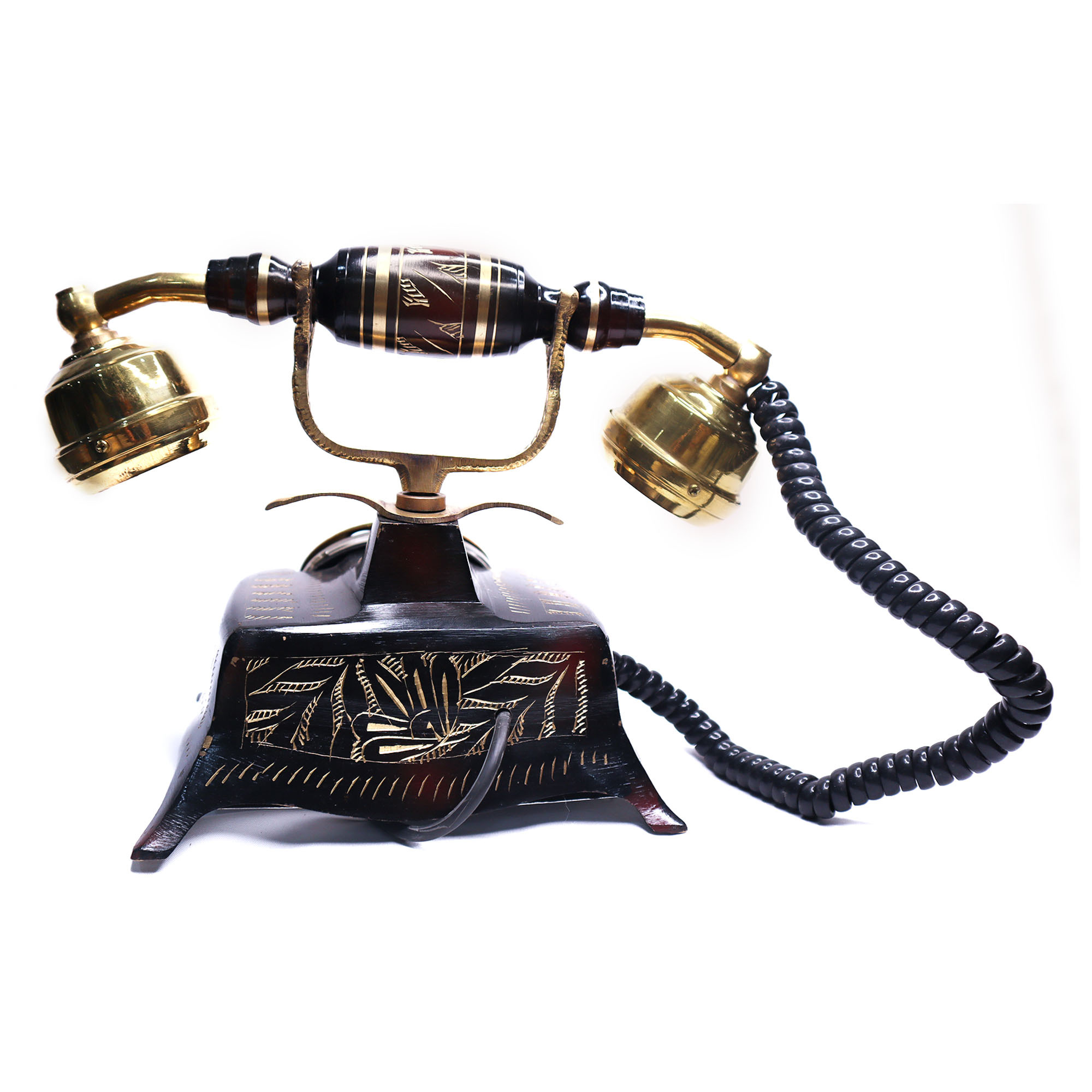 Antique Brass Telephone