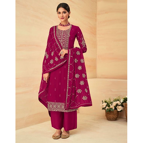 Fancy Georgette With Embroidery Suit