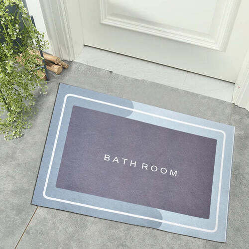 SQUARE BATHROOM MAT