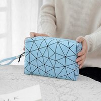 Geometric Toiletry Bag