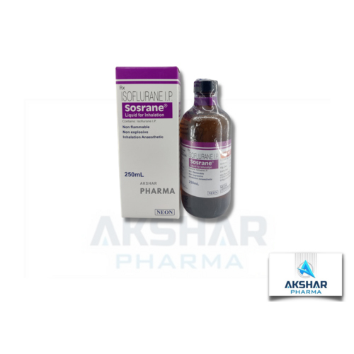 Sosrane Liquid For Inhalation 250 Ml - Application: Hospital