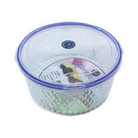 Plastic Lock Container - Plastic Pp Material, Sizes 00-04, Transparent Color, High Quality, Plain Style, Varying Thickness For Household Use