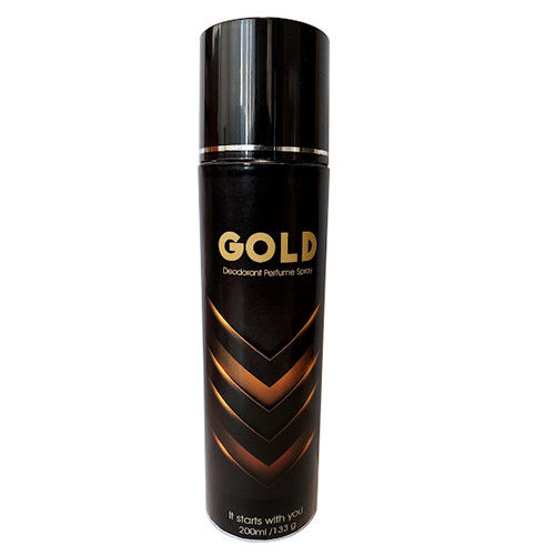 200 Ml Icon Gold Black Deodorant Suitable For: Daily Use