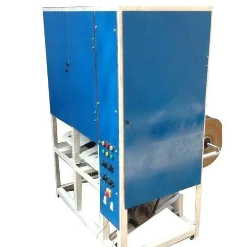 220 V Mild Steel Double Die Paper Plate Machine
