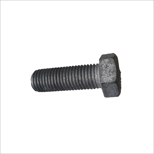 M16 x 45 MM HDG Bolt - High Tensile Grade 8.8, Hexagon Head, Hot Dip Galvanized Finish | Ideal for Industrial, Offshore & Underwater Applications