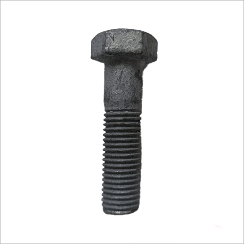 HDG Bolt 16 x 60 - Grade 8.8 M16 Size Hot Dip Galvanised Finish | Hexagon Head Quenched & Tempered Half Thread for Industrial Use