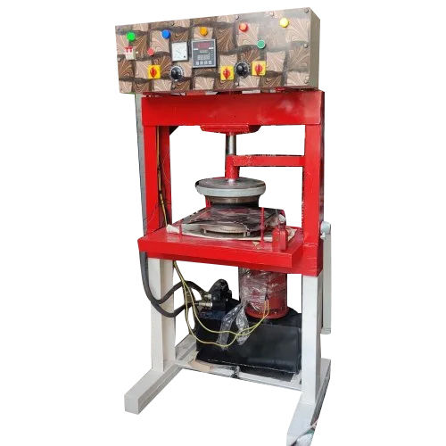 Heavy Paper Plate Hydraulic Machine Capacity: 100 Kg/Day