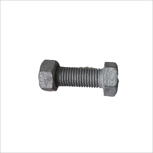 Hot Dip Galvanized Bolt Nut - Steel 16mm x 45mm | Grey, 8.8 Standard, Industrial & Shipping Use, HDG Finish