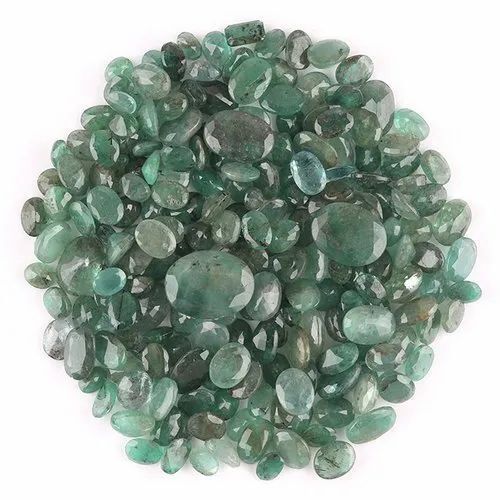 Natural Green Emerald Brilliant Cut Stones Grade: Aaa