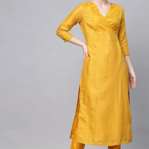 Ladies Silk Kurtis