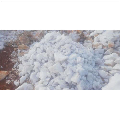 Snow White Quartz Lumps Application: Industrial Use