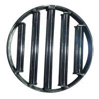 Round Magnetic Grill - Permanent Magnet Design, Silver Color, Different Sizes Available | Ideal For Industrial Applications