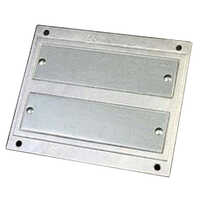 Silver Industrial Magnetic Plate