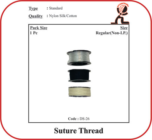 Comfortable To Use  And Good In Quality Suture Thread-Silk