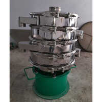 Silver Stainless Steel Vibro Sieve Machine