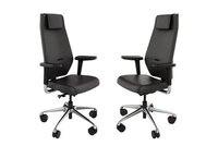 Leatherette High Back Chair
