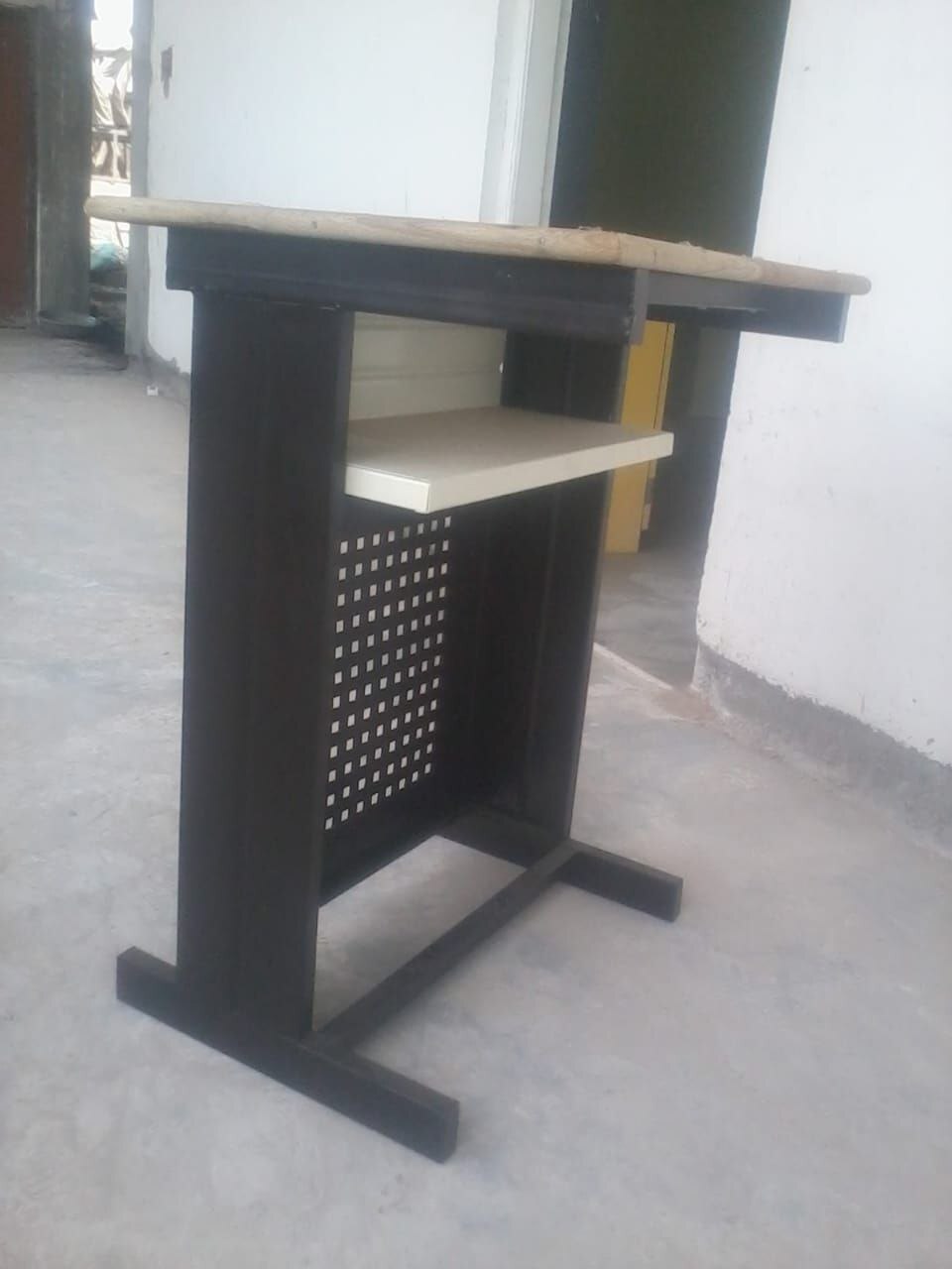 Mild Steel and Wooden Podium