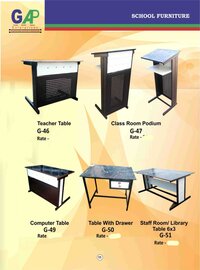 Mild Steel and Wooden Podium