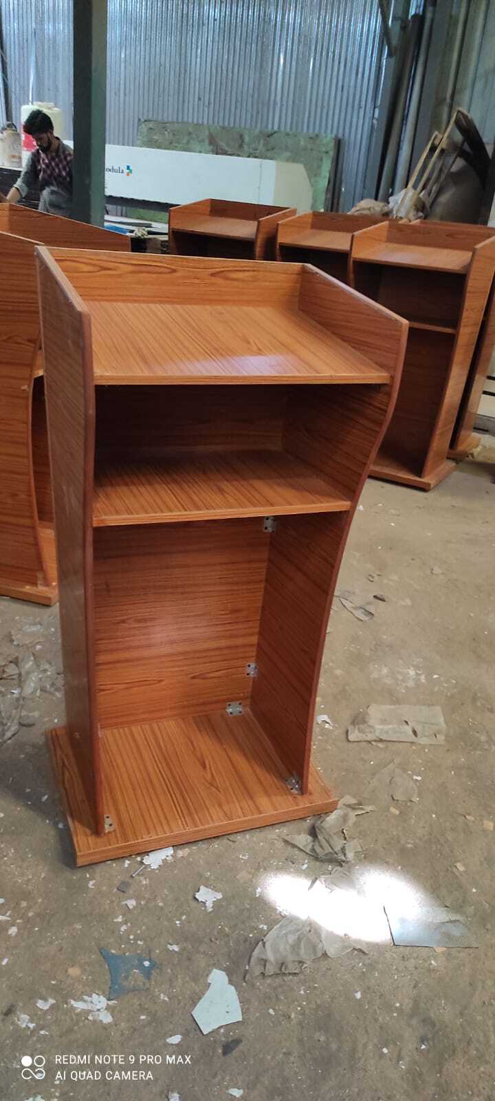 Mild Steel and Wooden Podium