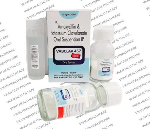 Amoxycillin 400mg  Clavulanic Acid 57 mg Dry Syrup