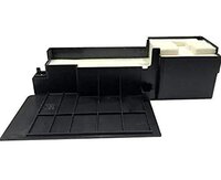 Printer Waste Ink Pad - Black, 23x15x5 Cm | Compatible With Epson L210, L110, L310, L360 Inkjet Printers, Absorbs Excess Waste Ink
