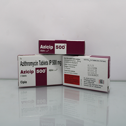 Azicip 500 Mg General Medicines