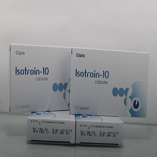 Isotroin 10 Capsules General Medicines
