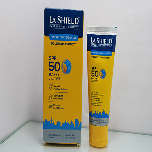 ला शील्ड सनस्क्रीन जेल जनरल मेडिसिन