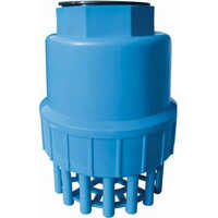 Plastic Foot Valves - Pvc Material, 15mm Size, Glossy Blue Finish | High Flow Rate With Hands-free Operation