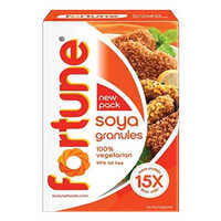200g Fortune Soya Granules - Original Flavor | Solid Form, Box Packaging, 12-month Shelf Life