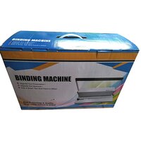 Black Manual Spiral Binding Machine