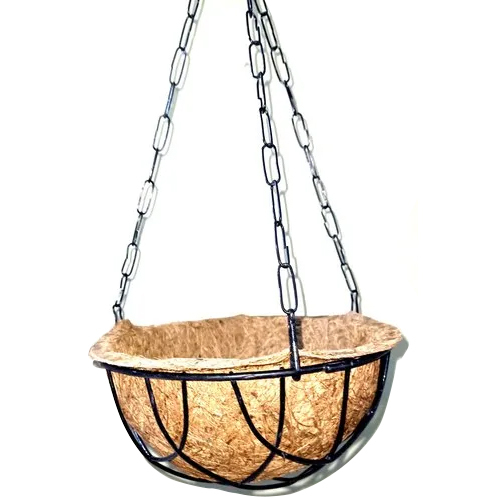 Metal Wire Hanging Pot With Liner