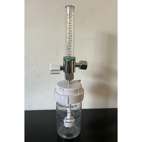 Oxygen Flow Meter With Humidifier Bottle Application Medical at Best Price in Pune Oxymedical