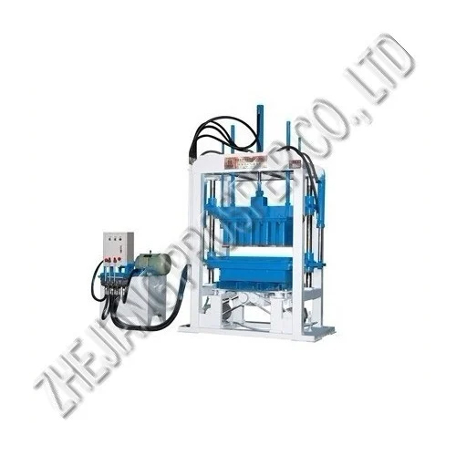 Semi Automatic Concrete Block Making Machine