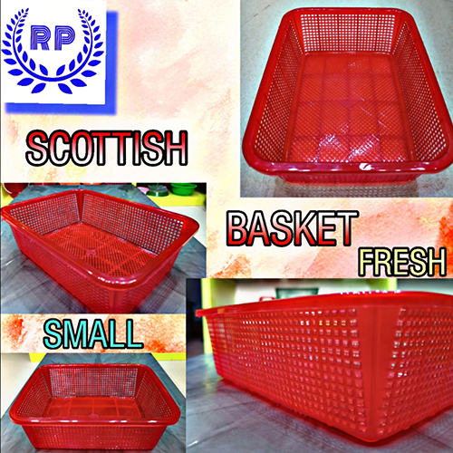 Scottish Small Plastic Basket